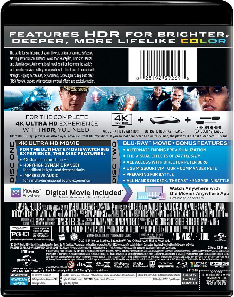 Battleship (4K Ultra HD) [UHD]