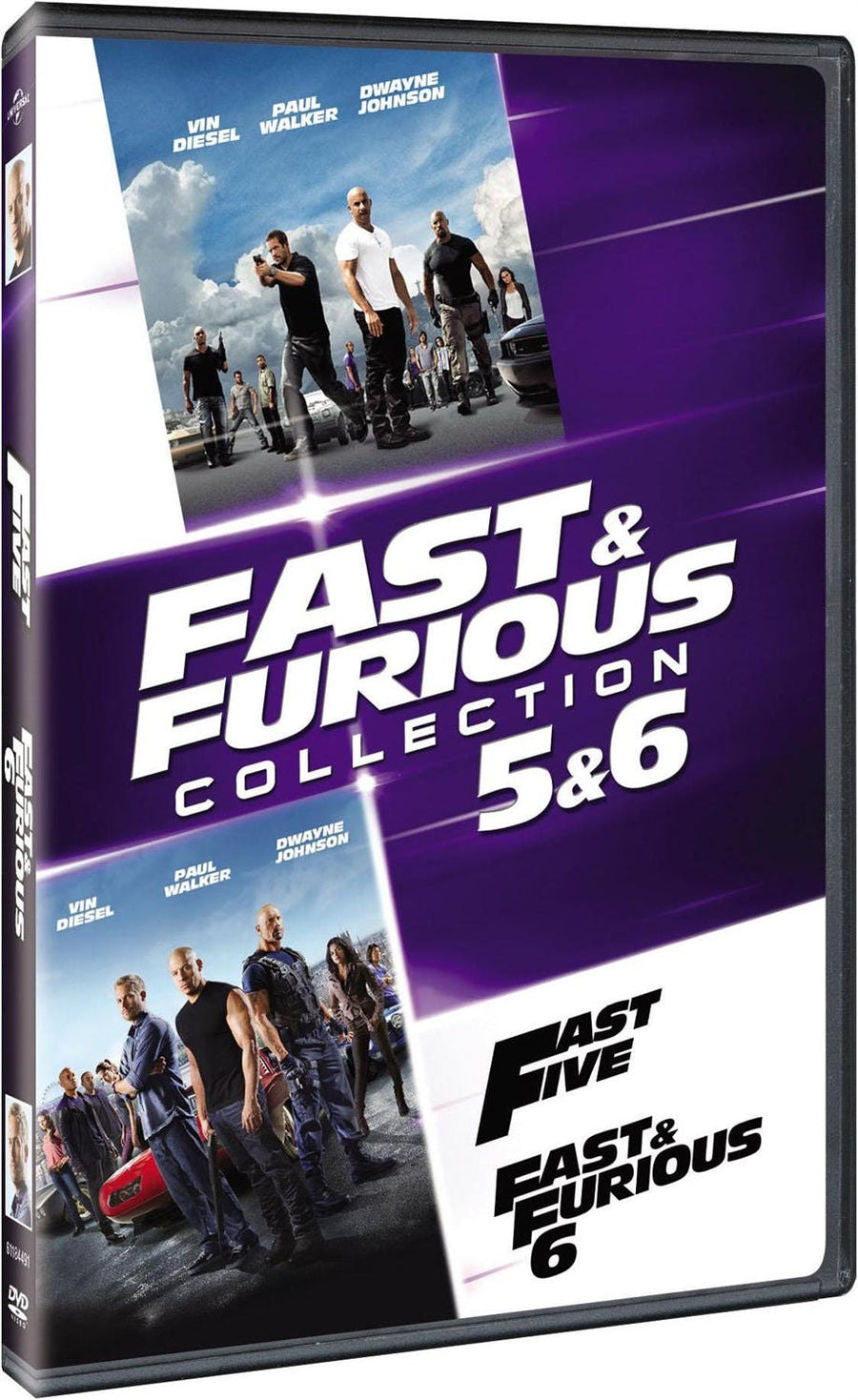 Fast & Furious Collection: 5 & 6 (DVD Double Feature) [DVD]