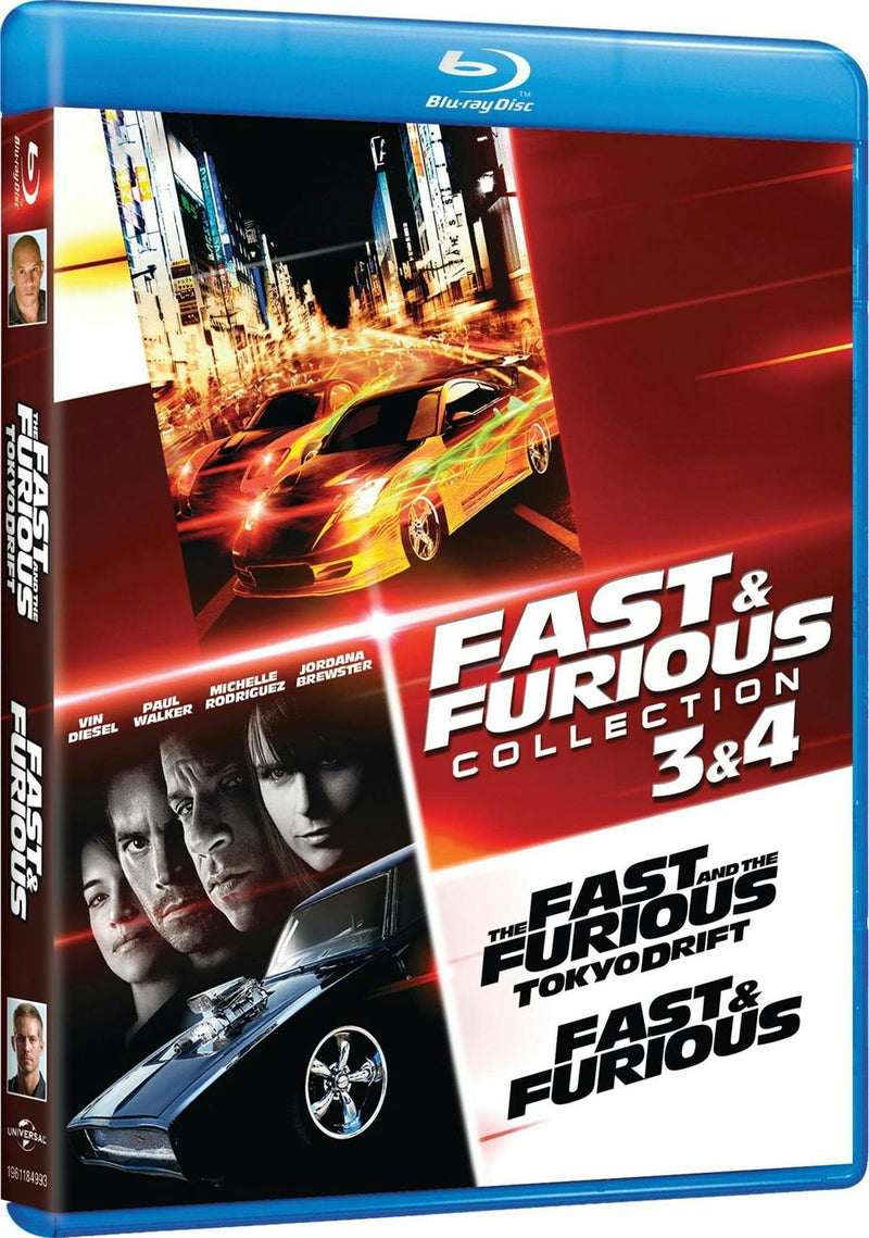Fast & Furious Collection: 3 & 4 (Blu-ray Double Feature) [Blu-ray]