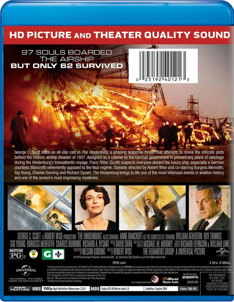The Hindenburg [Blu-ray]