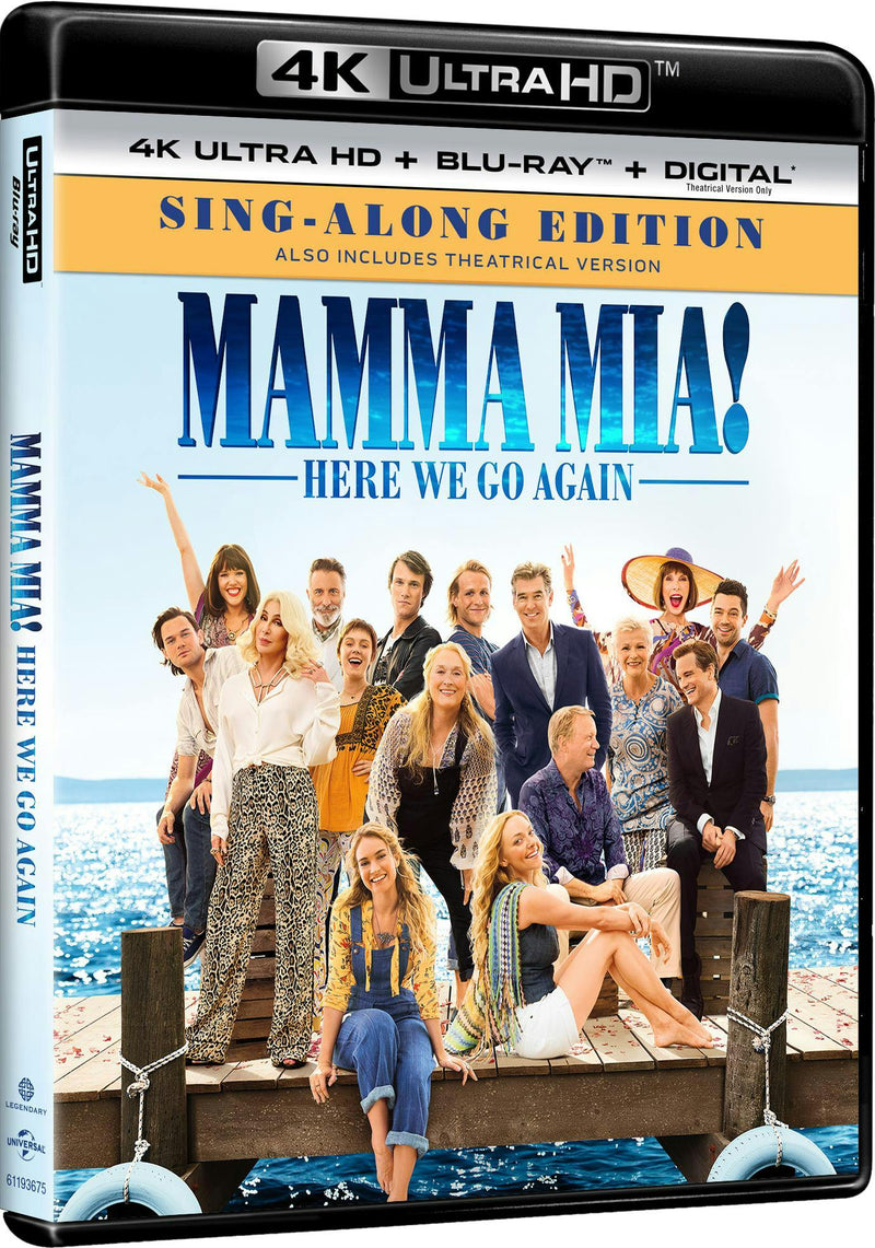 Mamma Mia! Here We Go Again (4K Ultra HD (Sing-Along Edition)) [UHD]