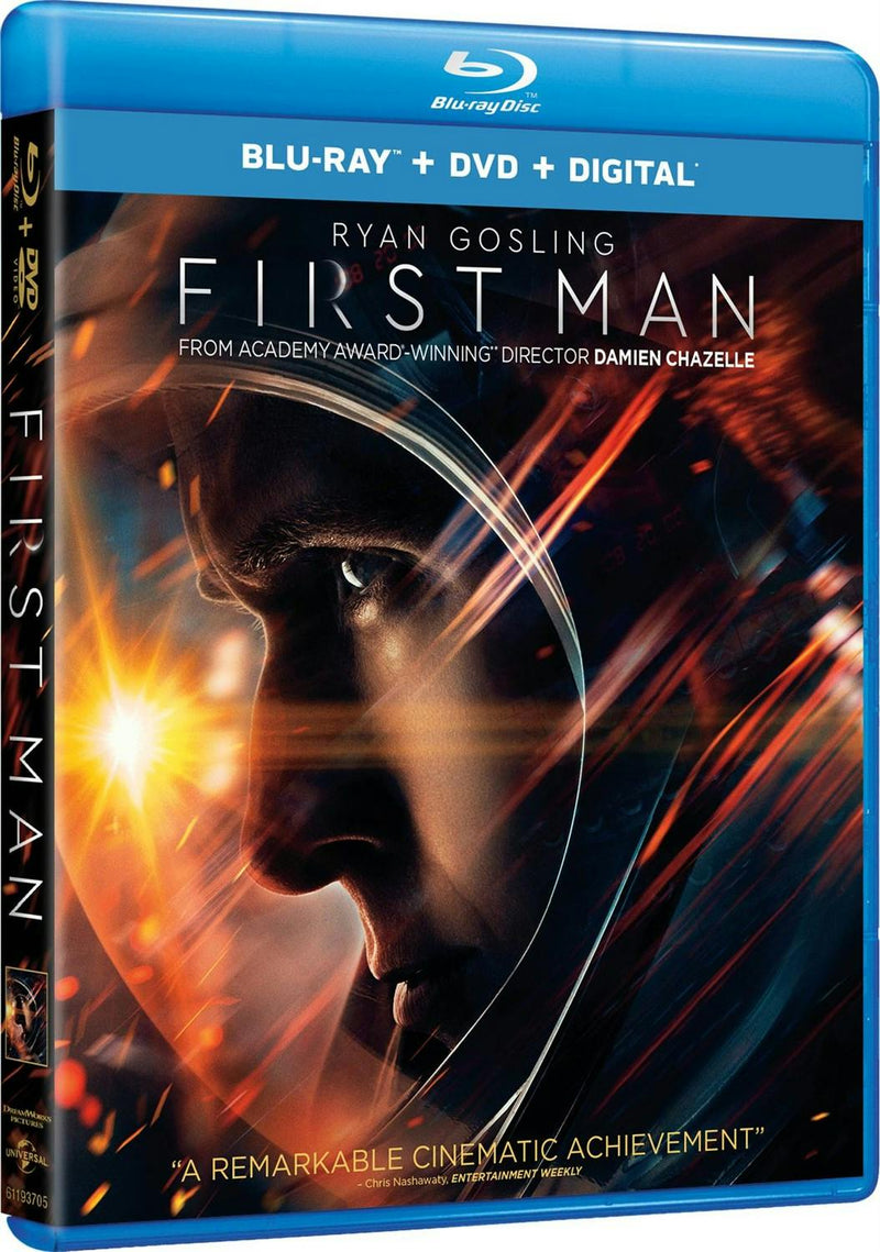 First Man (DVD + Digital) [Blu-ray]