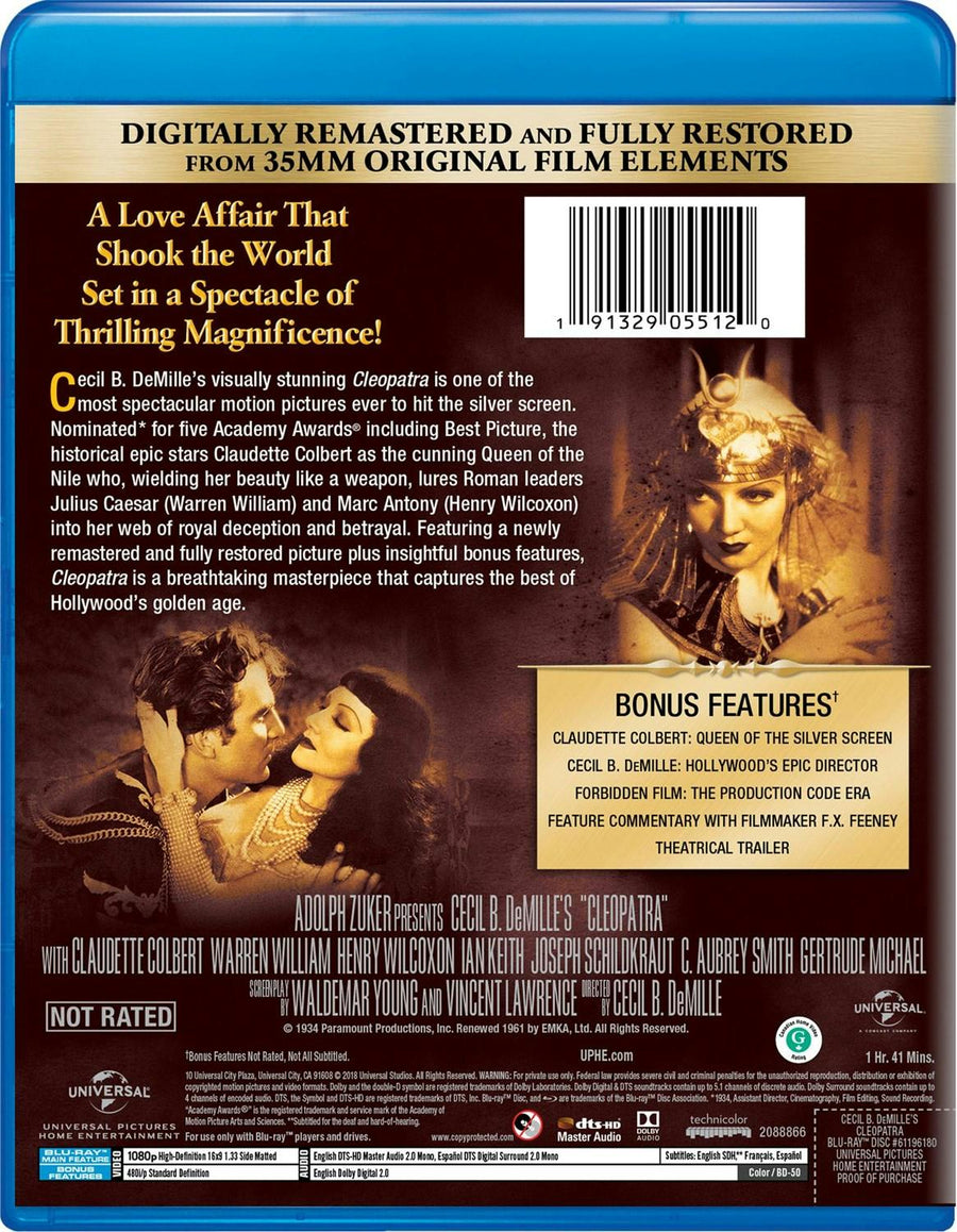 Cleopatra [Blu-ray]