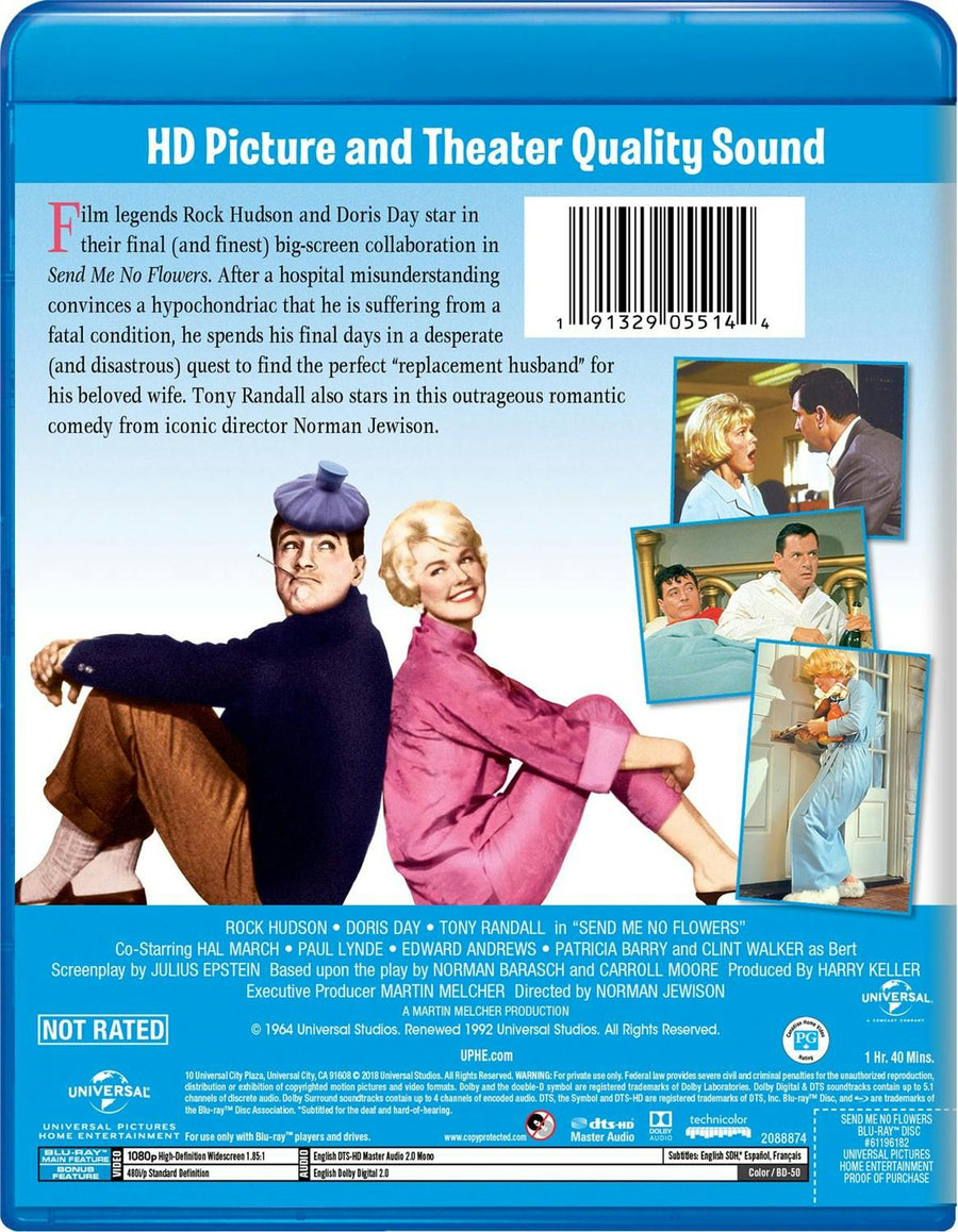 Send Me No Flowers [Blu-ray]