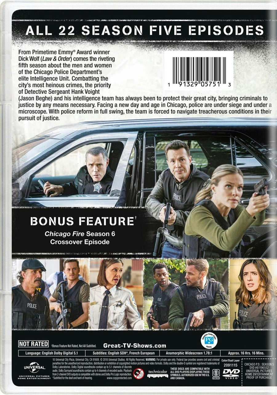 Chicago P.D.: Season Five [DVD]
