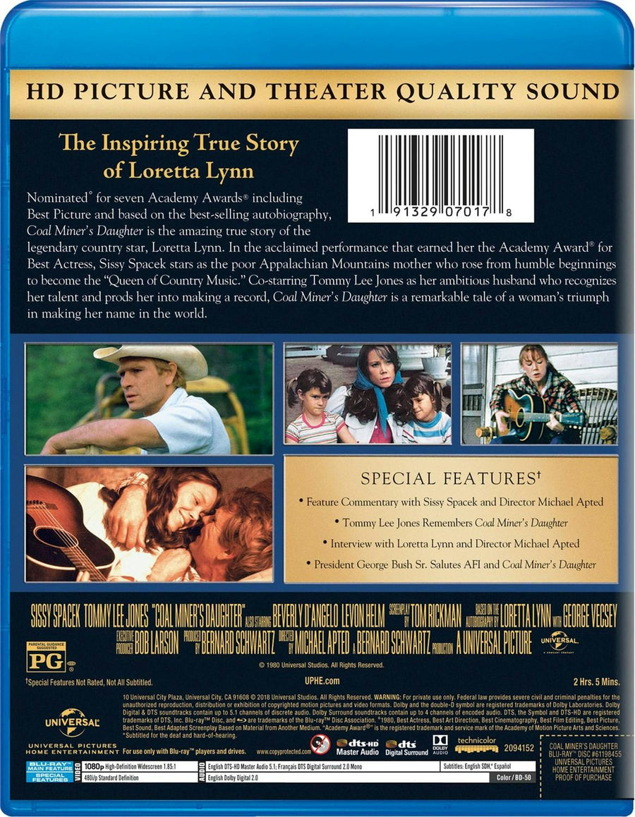 Coal Miner's Daughter [Blu-ray]