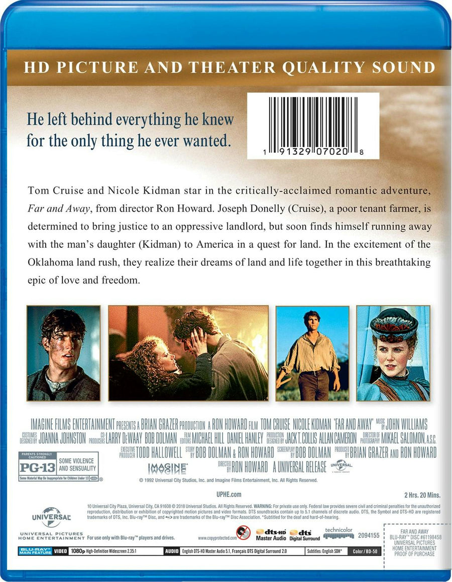 Far and Away [Blu-ray]