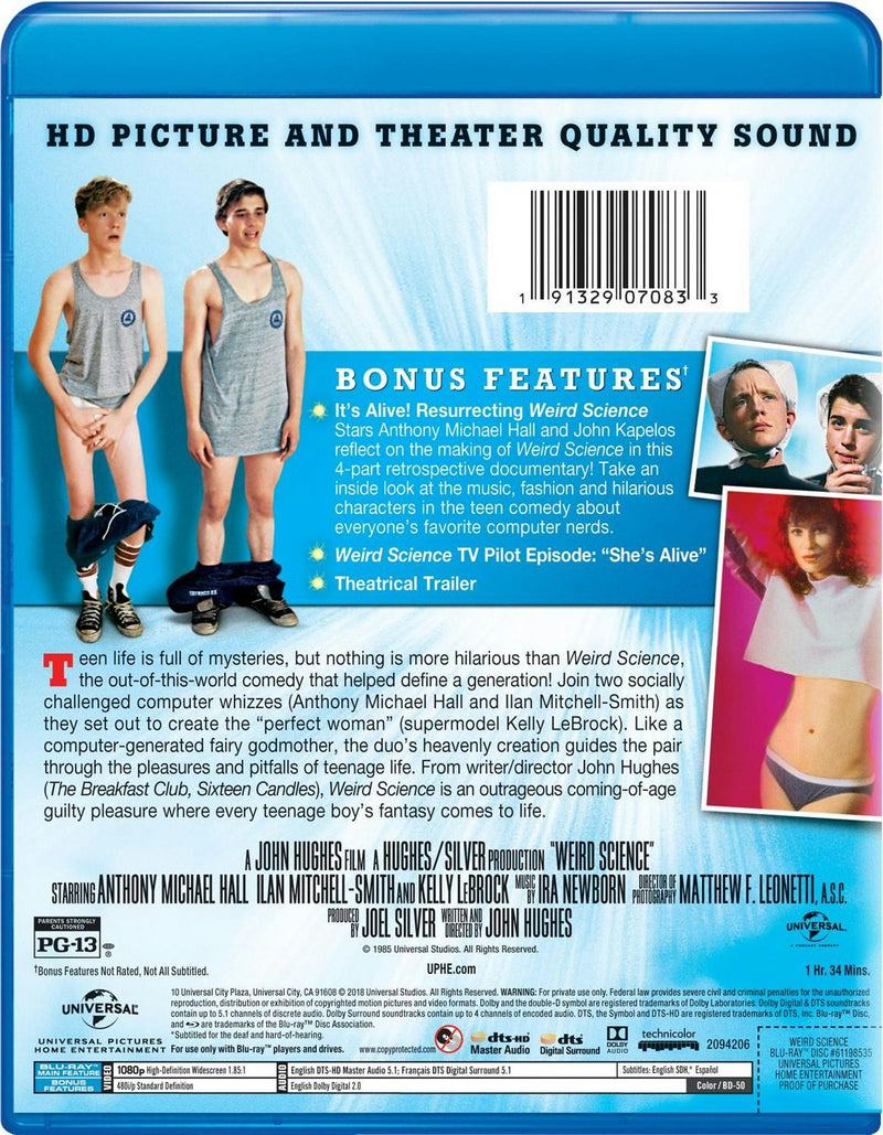 Weird Science [Blu-ray]