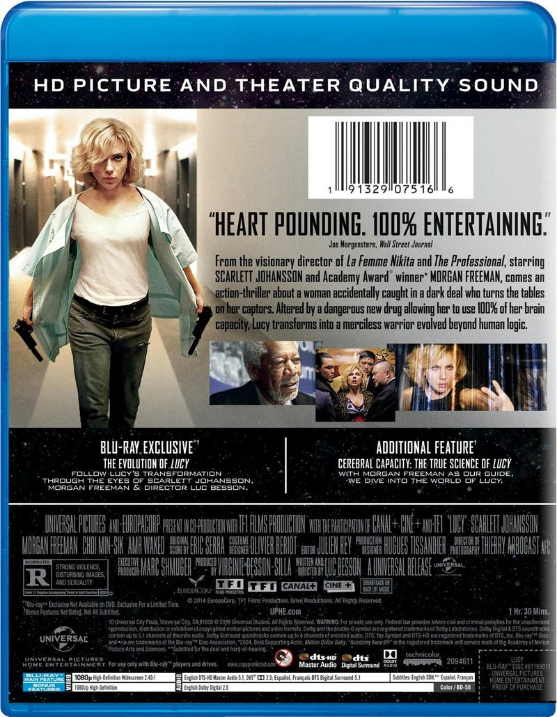 Lucy [Blu-ray]