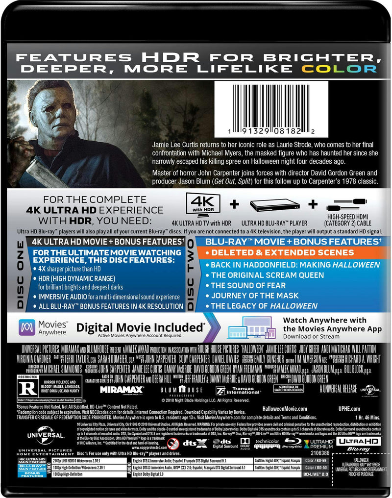 Halloween (4K Ultra HD) [UHD]