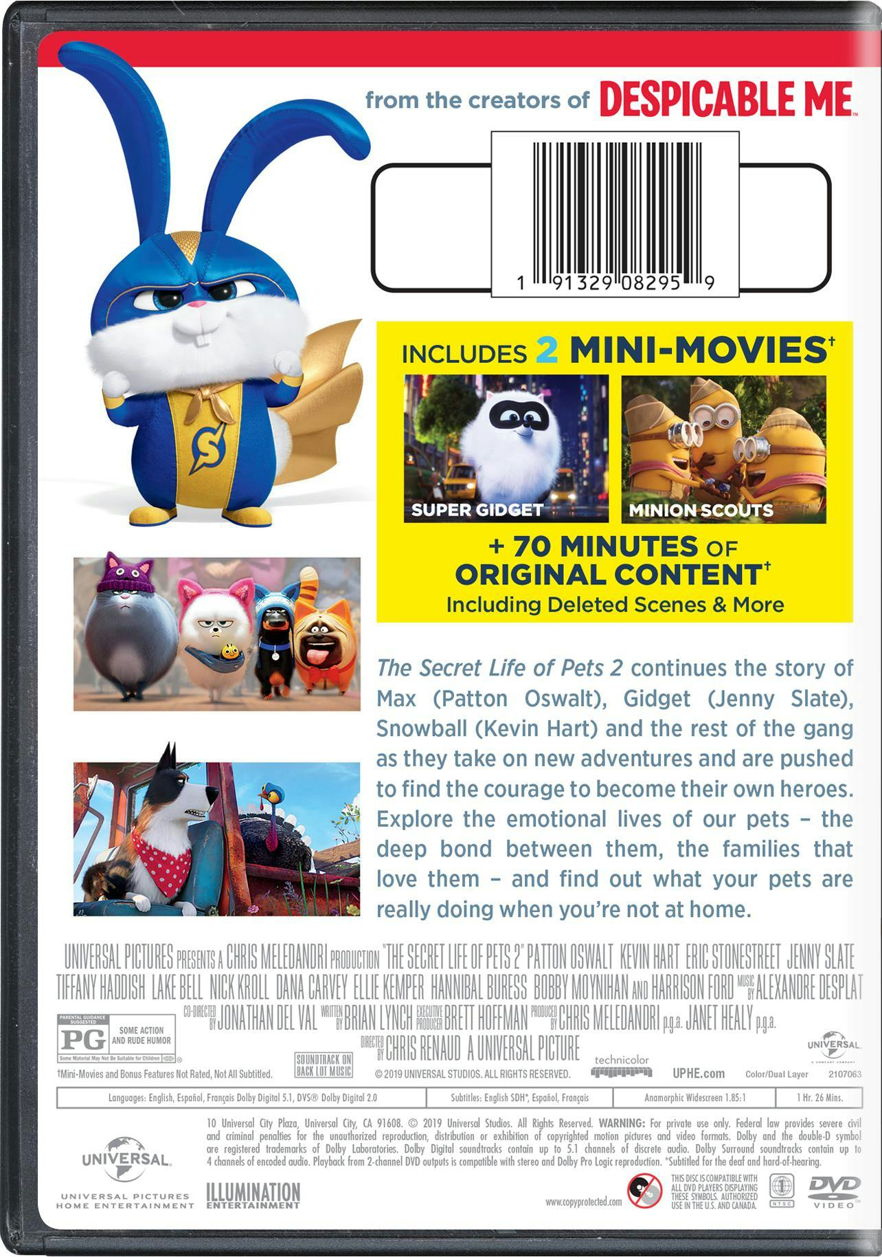 The Secret Life of Pets 2 (DVD) [DVD] – GRUV Entertainment
