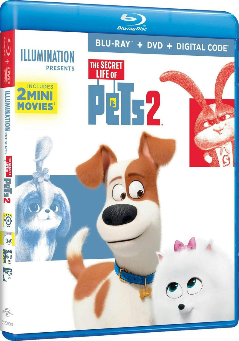The Secret Life of Pets 2 (DVD + Digital) [Blu-ray]