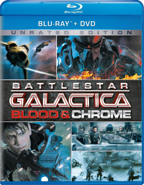 Battlestar Galactica: Blood and Chrome (Unrated Edition) [Blu-ray]