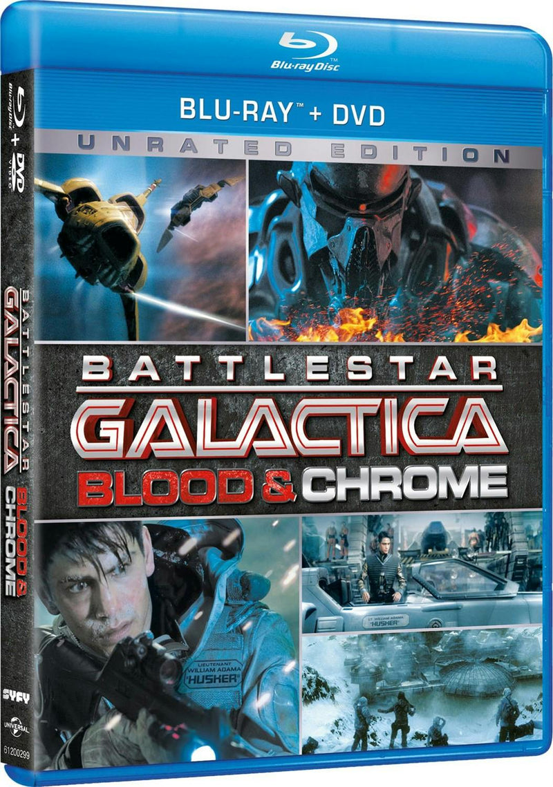 Battlestar Galactica: Blood and Chrome (Unrated Edition) [Blu-ray]