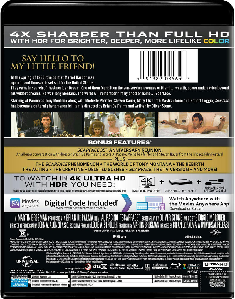 Scarface (4K Ultra HD Gold Collection) [UHD]