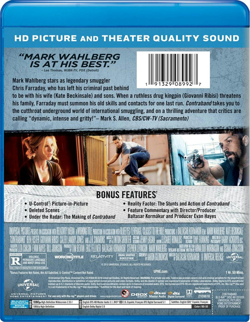 Contraband (Blu-ray New Box Art) [Blu-ray]