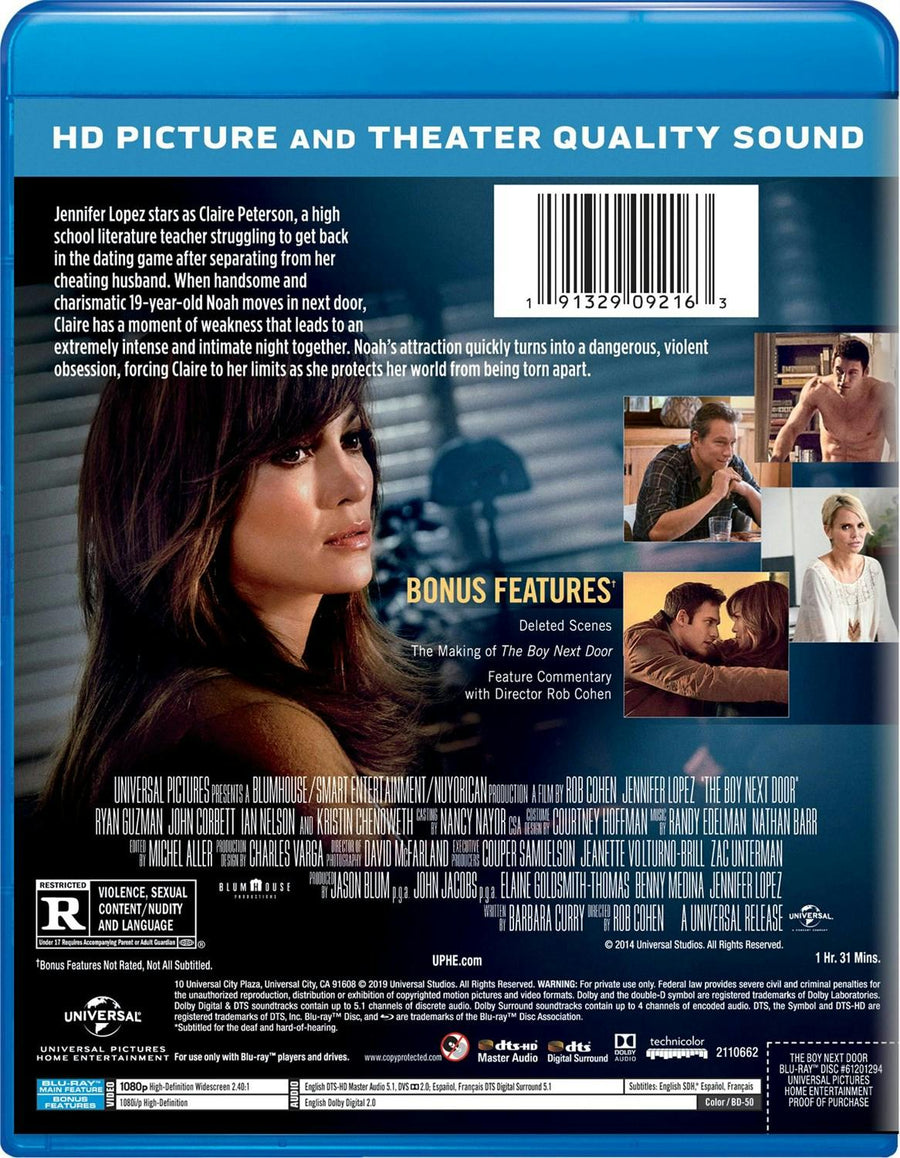 The Boy Next Door [Blu-ray]
