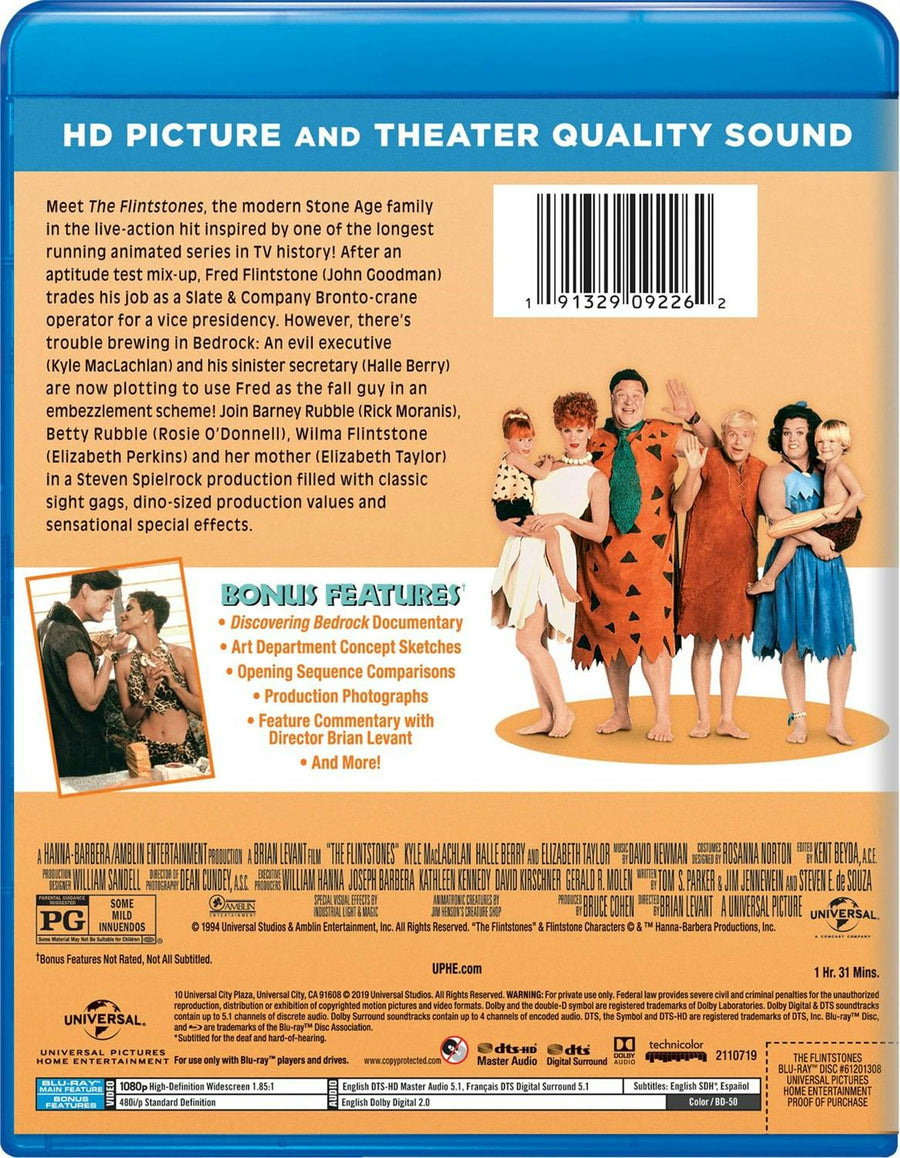 The Flintstones [Blu-ray]