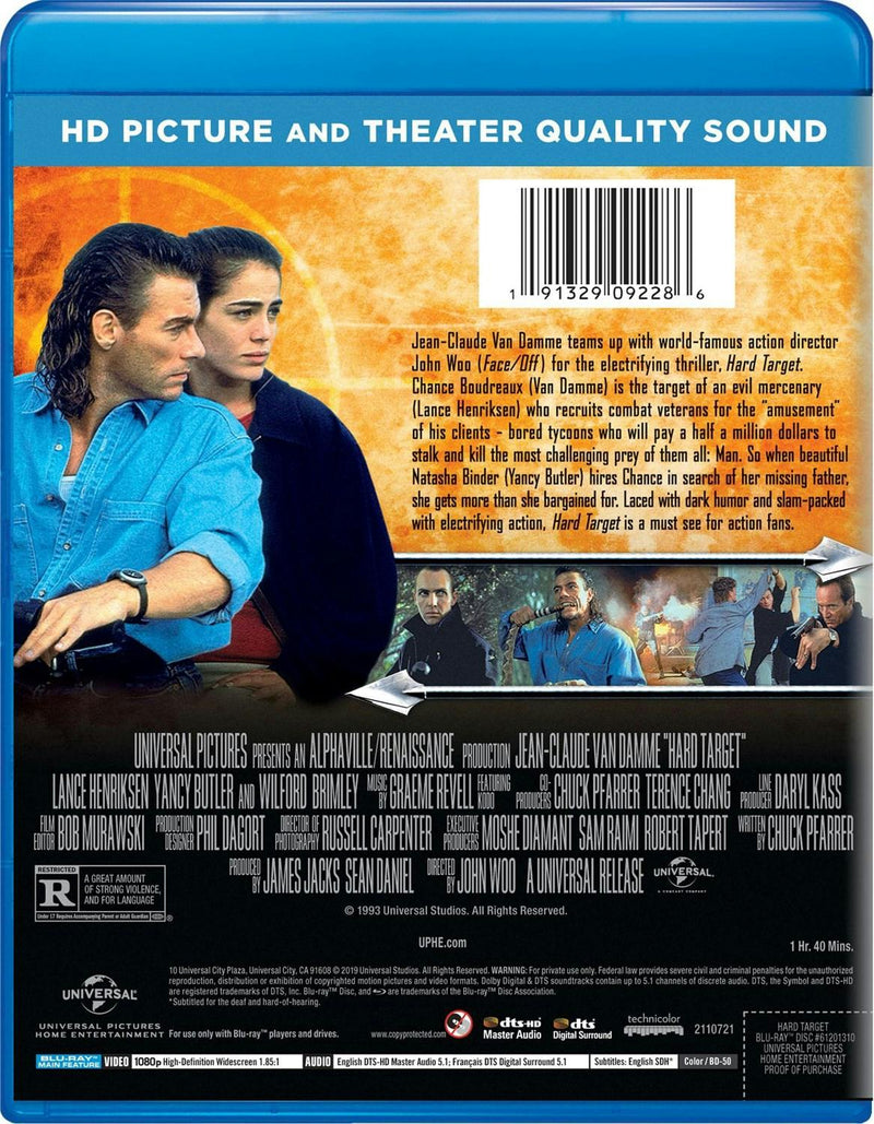 Hard Target [Blu-ray]