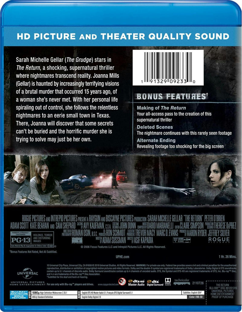 The Return [Blu-ray]