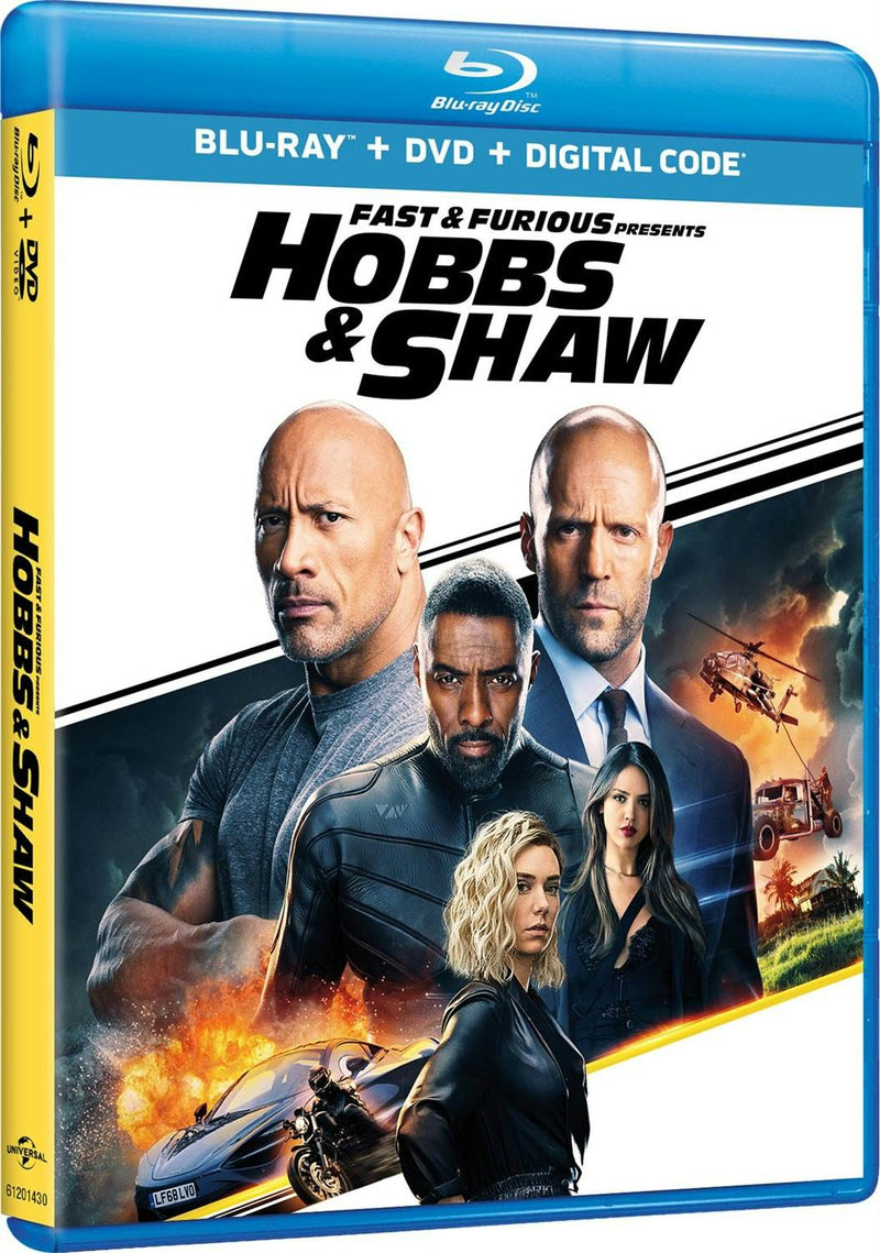 Fast & Furious Presents: Hobbs & Shaw (DVD + Digital) [Blu-ray]