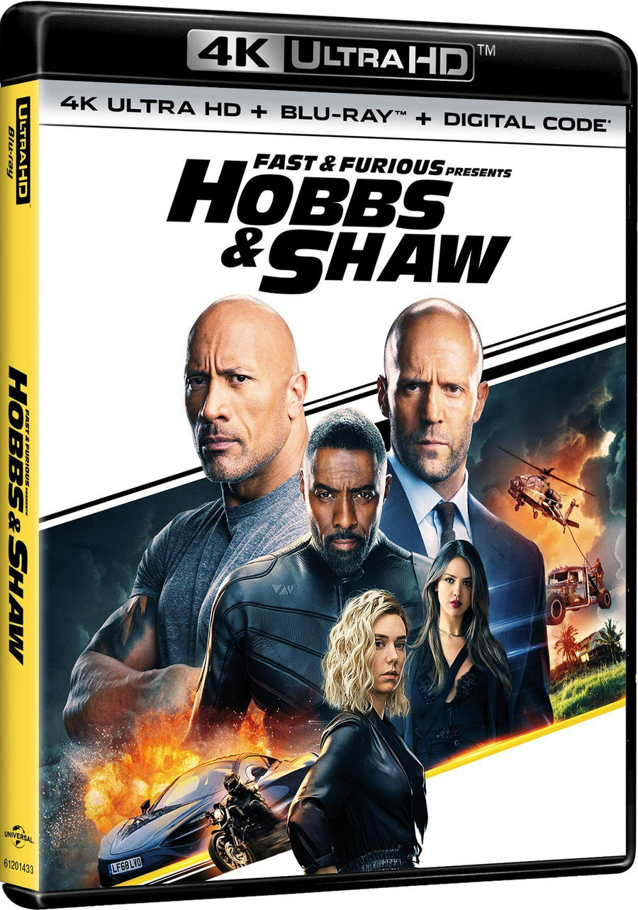 Fast & Furious Presents: Hobbs & Shaw (4K Ultra HD + Blu-ray + Digital HD) [UHD]