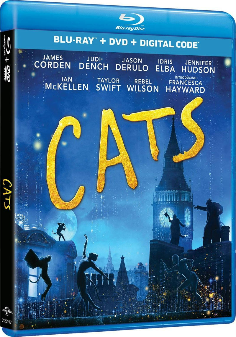 Cats (DVD + Digital) [Blu-ray]