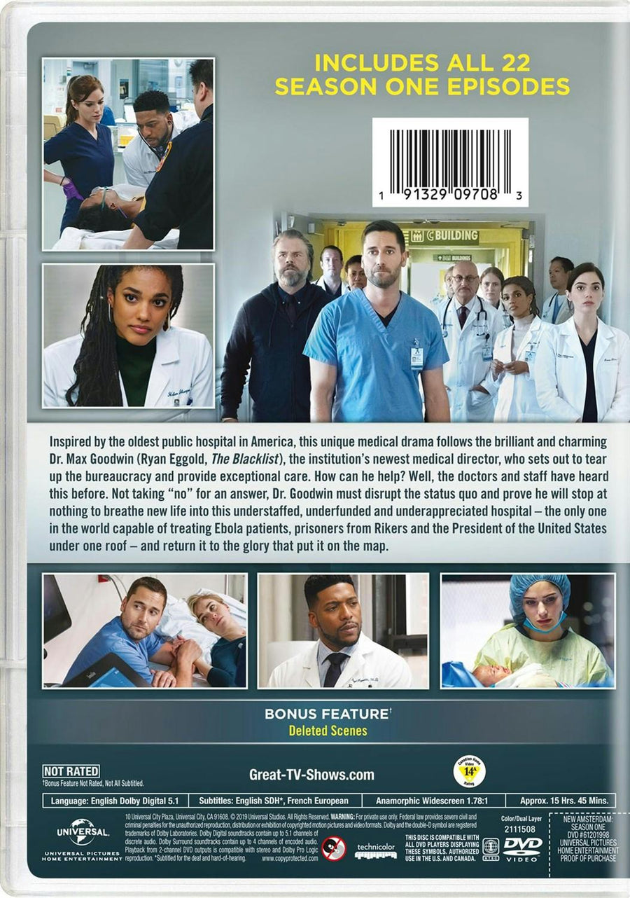 New Amsterdam: Season One [DVD]