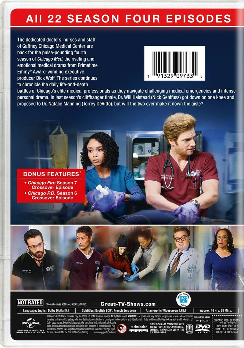 Chicago Med: Season Four [DVD]