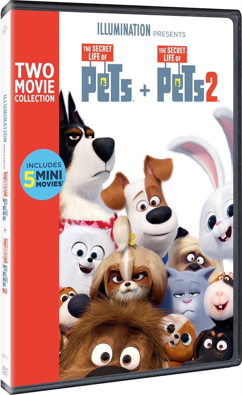 The Secret Life of Pets 1 & 2 (DVD Double Feature) [DVD]