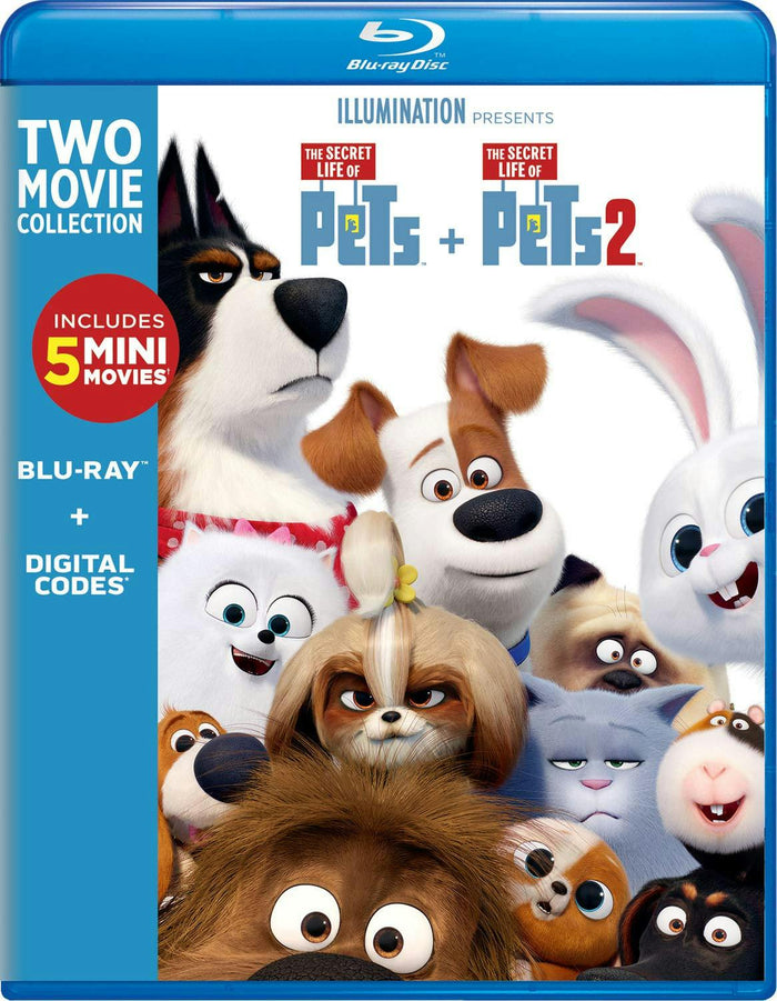 The Secret Life of Pets 1 & 2 [Blu-ray]