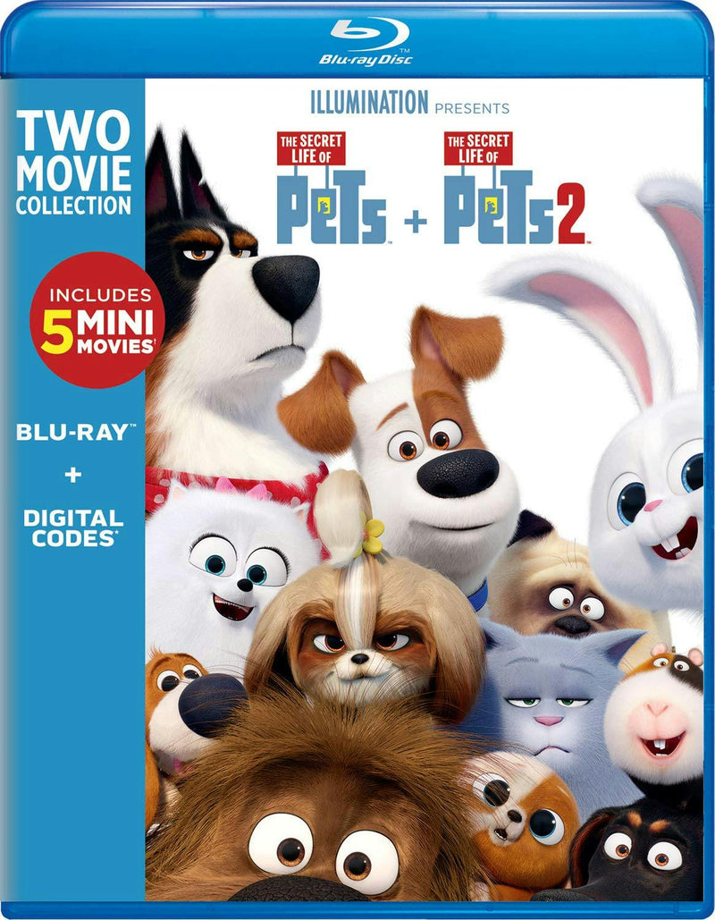The Secret Life of Pets 1 & 2 [Blu-ray]