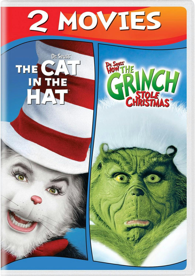 Dr. Seuss' How The Grinch Stole Christmas /The Cat In The Hat (DVD Double Feature) [DVD]