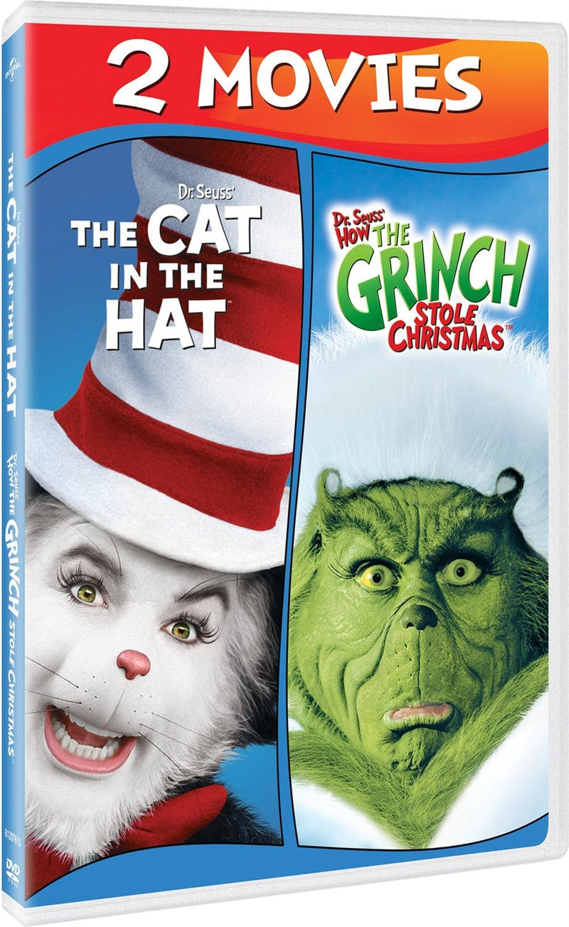 Dr. Seuss' How The Grinch Stole Christmas /The Cat In The Hat (DVD Double Feature) [DVD]