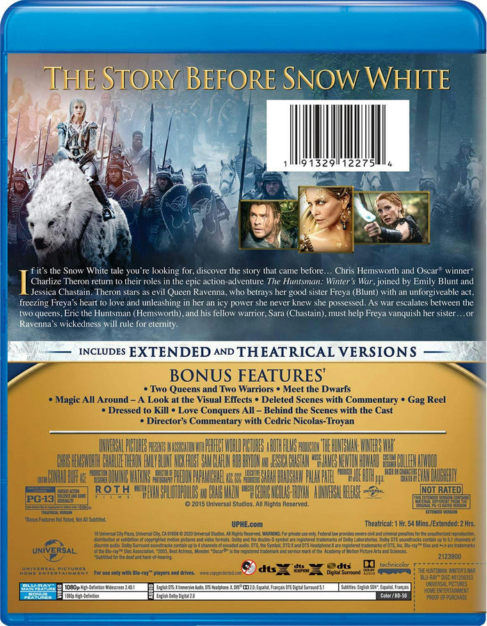 The Huntsman - Winter's War [Blu-ray]
