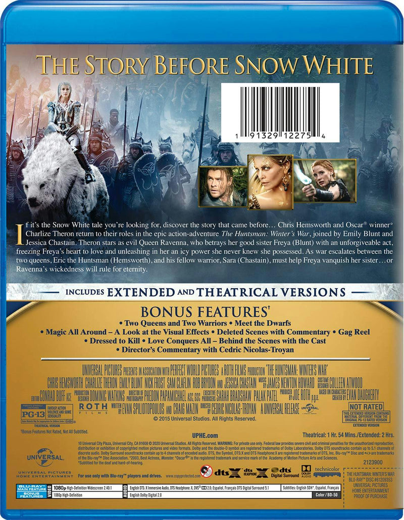 The Huntsman - Winter's War [Blu-ray]