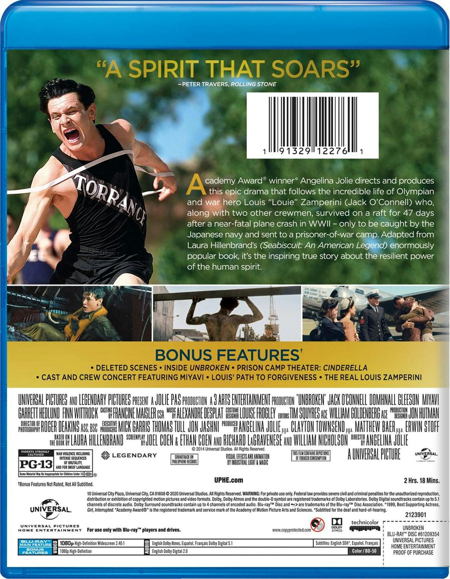 Unbroken (Blu-ray New Box Art) [Blu-ray]