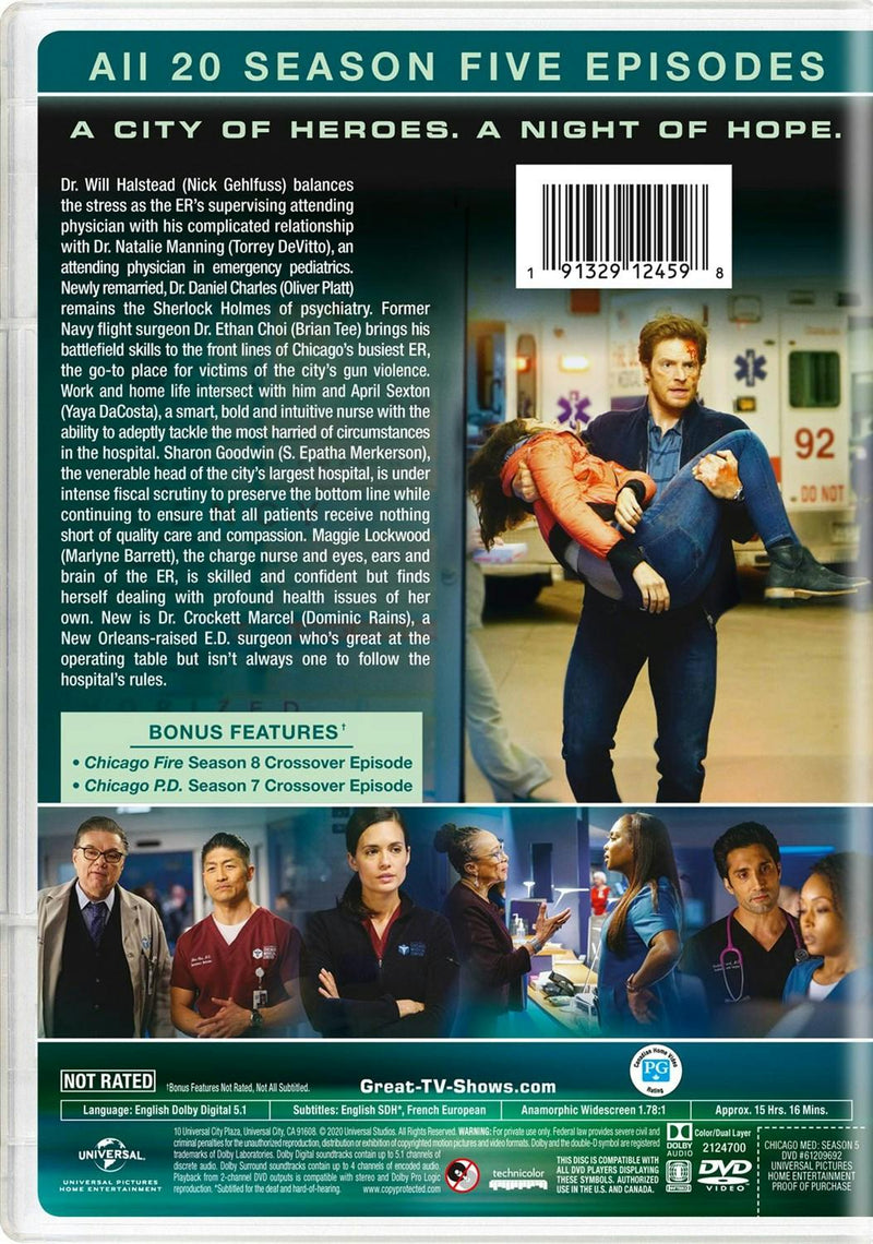 Chicago Med: Season Five [DVD]