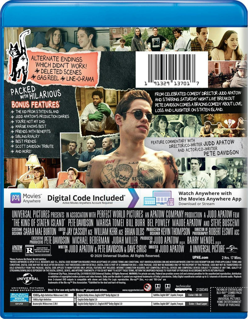The King of Staten Island (DVD + Digital) [Blu-ray]