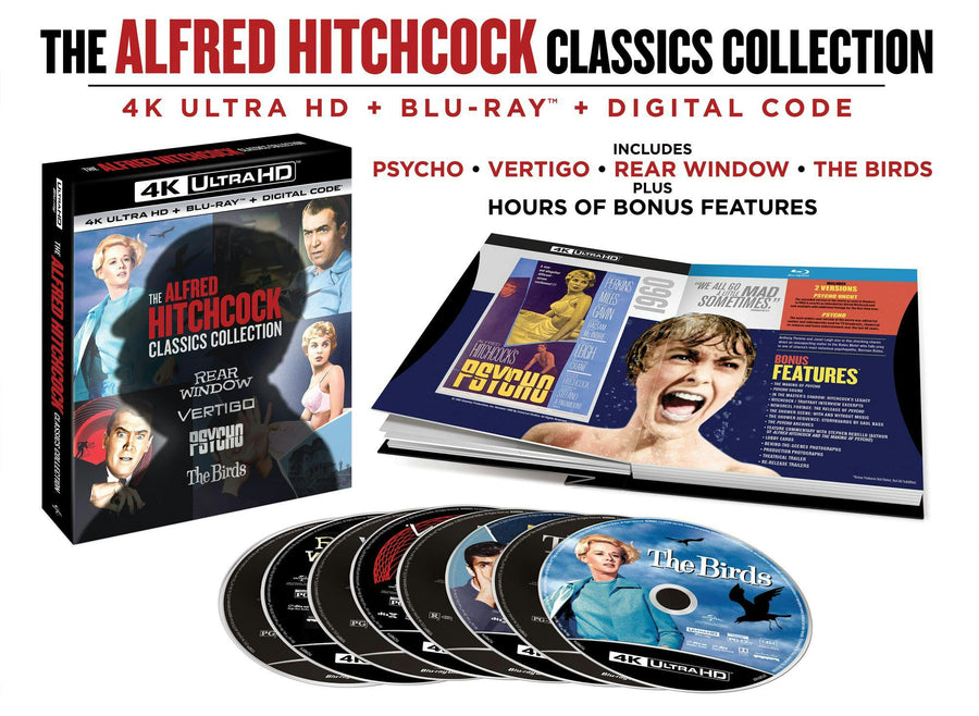 The Alfred Hitchcock Classics Collection (4K Ultra HD) [UHD]