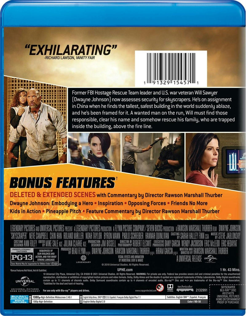 Skyscraper (Blu-ray New Box Art) [Blu-ray]