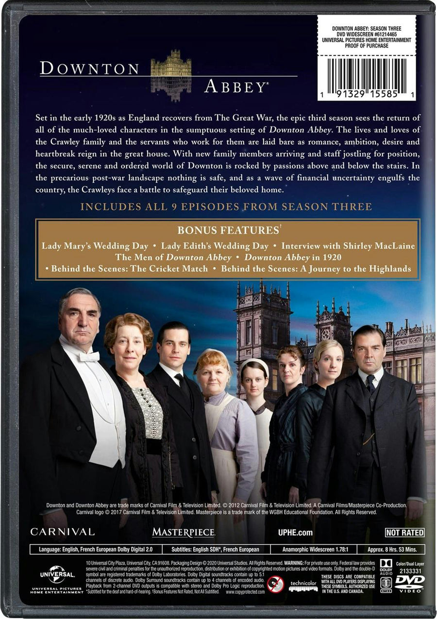 Downton Abbey: Season Three [DVD]