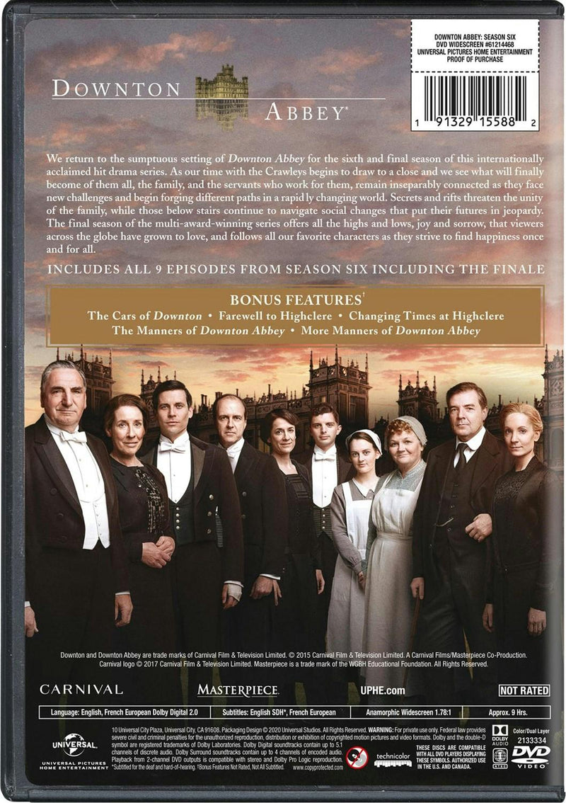 Downton Abbey: Season Six [DVD]