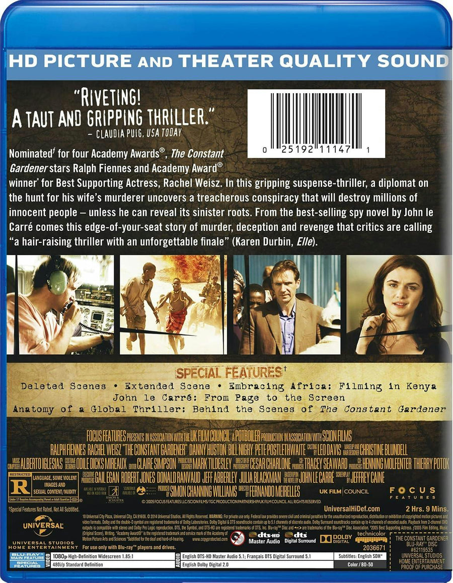 The Constant Gardener [Blu-ray]