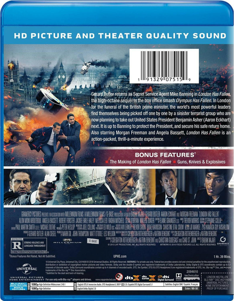 London Has Fallen [Blu-ray]