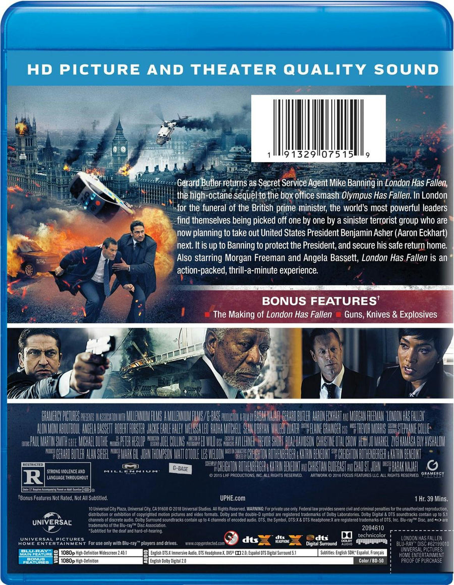 London Has Fallen [Blu-ray]