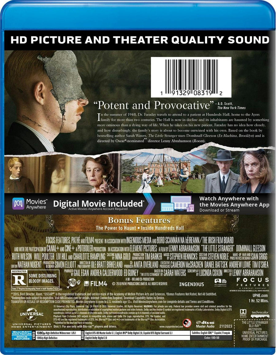 The Little Stranger (Blu-ray + Digital HD) [Blu-ray]