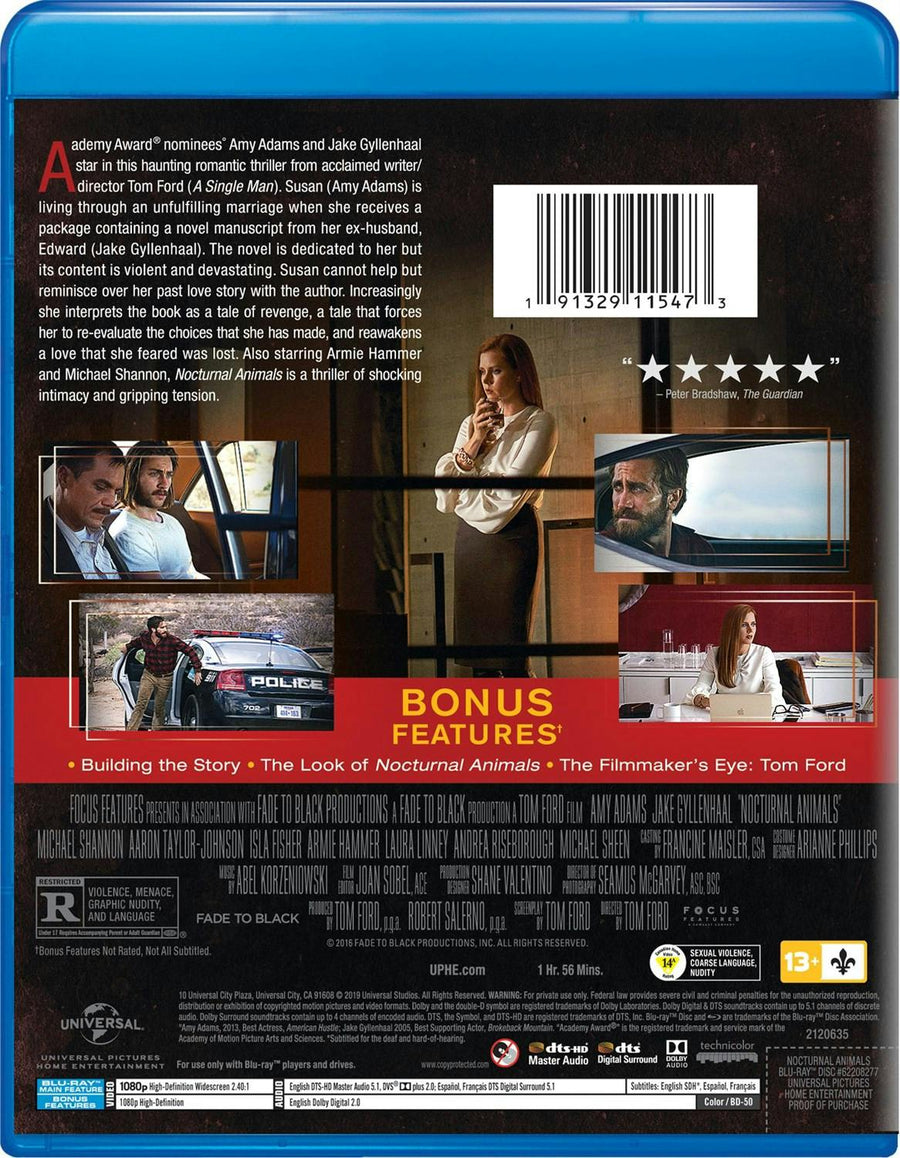 Nocturnal Animals (Blu-ray New Box Art) [Blu-ray]