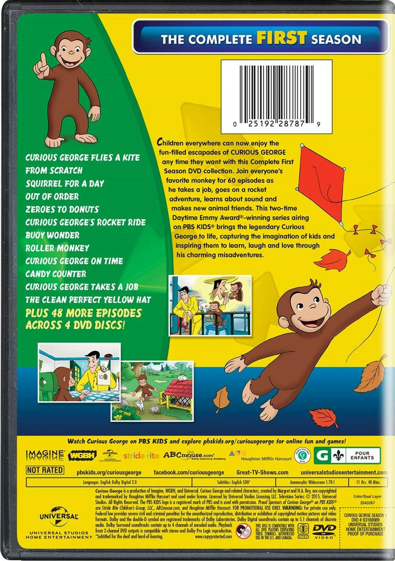Curious George: The Complete First Season [DVD]