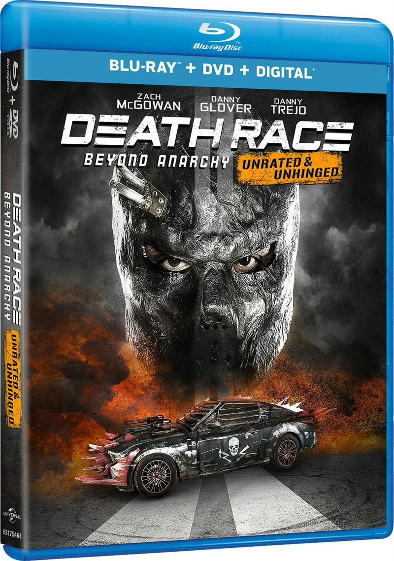 Death Race: Beyond Anarchy (Unrated & Unhinged DVD + Digital) [Blu-ray]